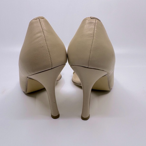Colin Stuart D’Orsay Nude High Heel Pumps - Picture 6 of 8